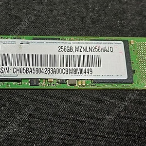 `중고 m2 SSD256G sata삼성