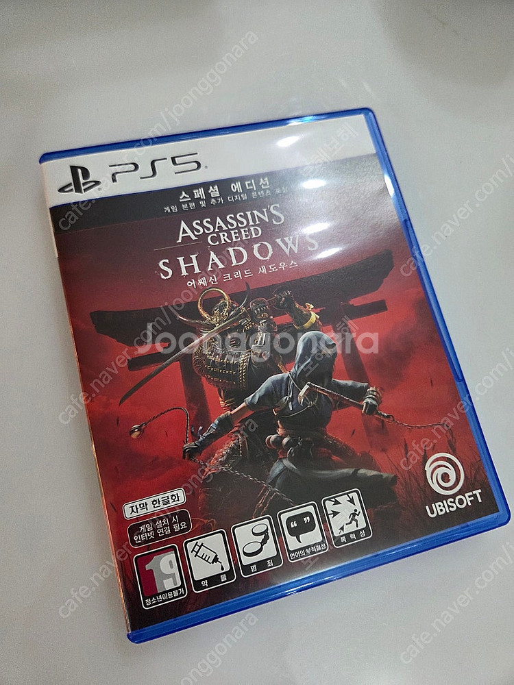 ps5 어쌔신 크리드 섀도우스 팝니다!!!--0