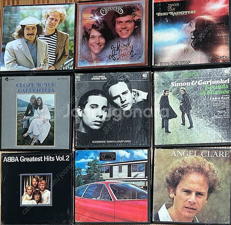 4트랙 7인치 reel to reel (아트가펑클,프랭크시나트라,카펜터스 등) 외 릴테이프 200장이상 팝니다--2