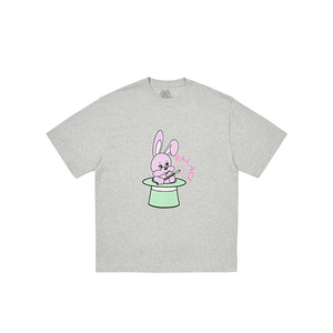 [L] 팔라스 버니 반팔 티셔츠 그레이 말 - 25SS
