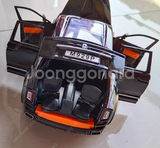 1:24 롤스로이스 컬리넌 럭셔리 SUV 다이캐스트 블...--4