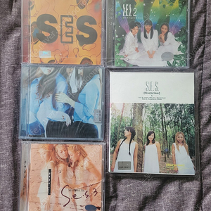 SES 미개봉 CD 5장 일괄판매
