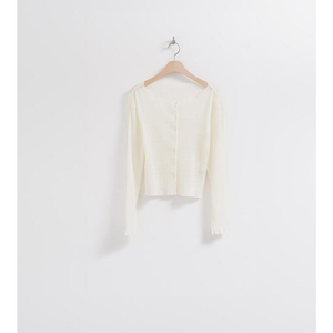 레터 Mela pleats blouse (lemon) 블라우스