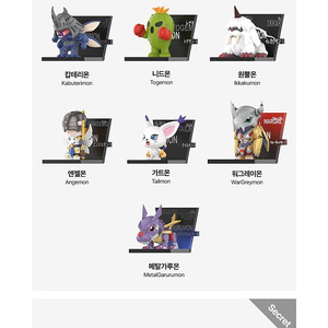 팝마트 디지몬 어드벤처 시리즈 마그넷 10종 풀셋