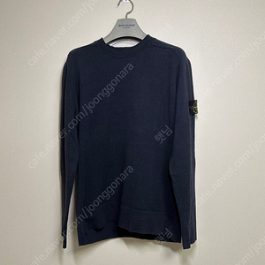 정품 스톤아일랜드 니트 네이비 size M