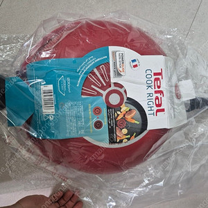 테팔 쿡라이트 프라이팬 후라이팬 웍 30cm (새상품) +뚜껑