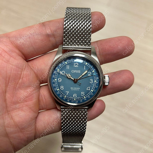 오리스 체르보볼란테 빅크라운 포인터데이트 38mm