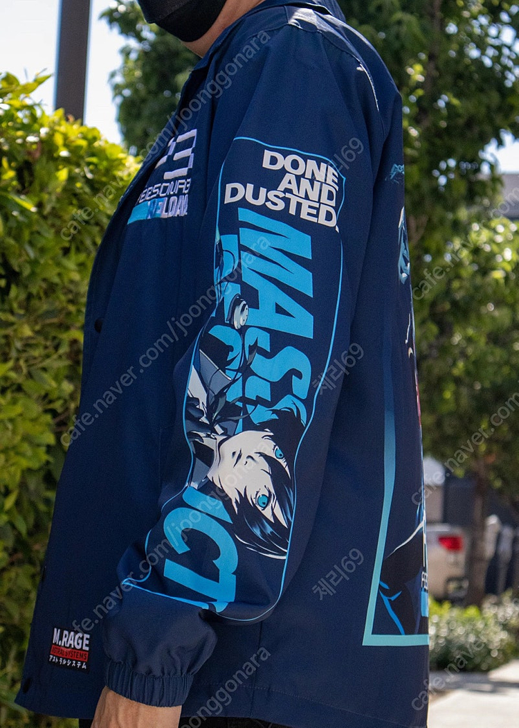 페르소나3 리로드 M.RAGE 코치 자켓 XL--5