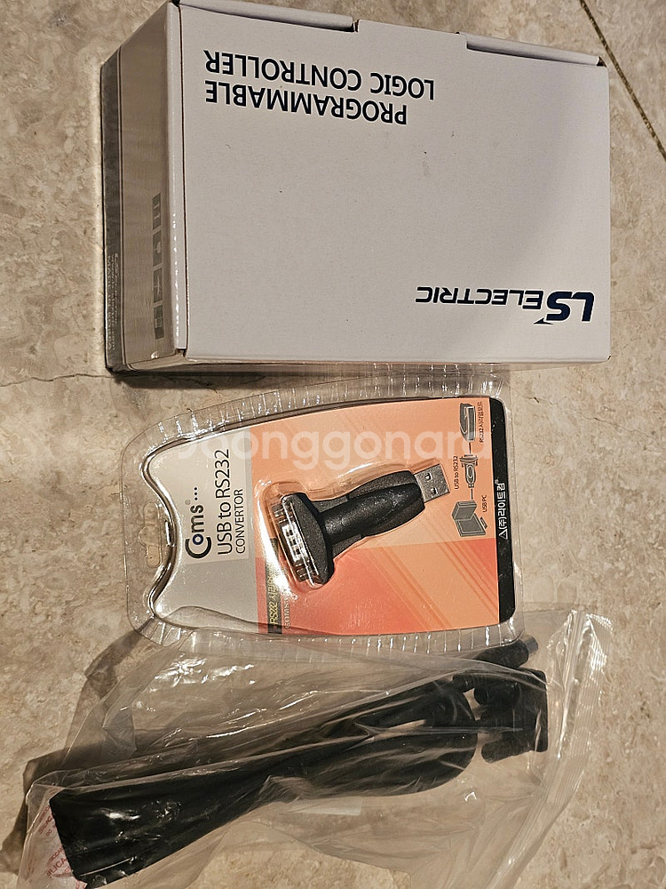 전기기능장 plc dr 20e 미사용 새제품 케이블포함--0