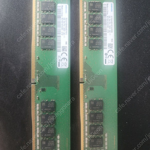 ddr4 삼성램 8gb X 2