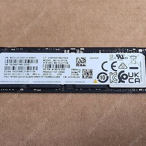 SSD PM9A1 512GB벌크 판매합니다