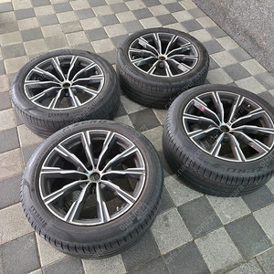 BMW 740M휠타야팝니다(순정TPMS포함) X5 X6용