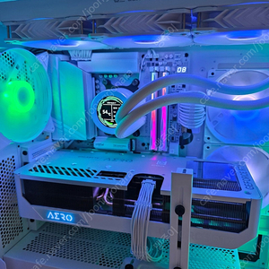 9800X3D + 4080슈퍼 화이트 완본체