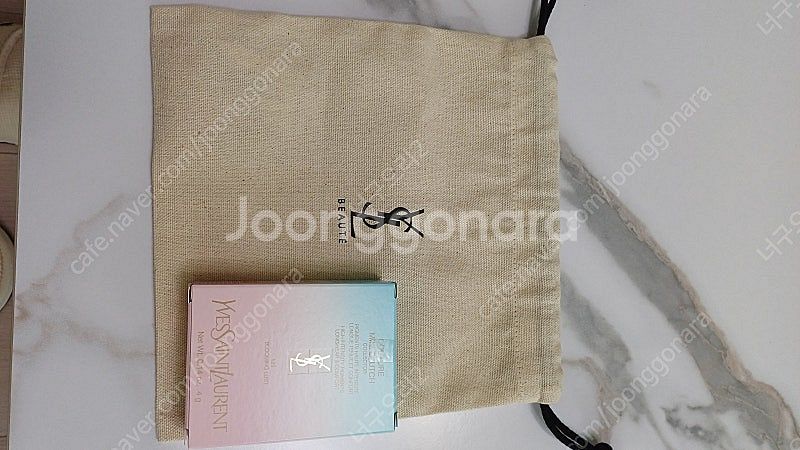 (새상품) 입생로랑 꾸뛰르 미니 클러치 125 블루밍 ...--0