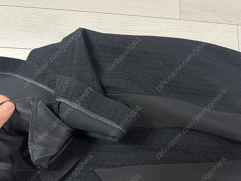 브라이드앤유 EMMA Collar detailed mermaid tweed dress (Black) 2사이즈 이미지