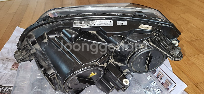벤츠 GLK X204 후기형 조수석 헤드램프 전조등 판...--2
