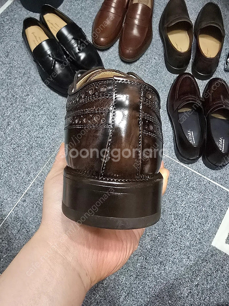 금강제화 리갈 윙팁 구두 더비 슈즈 275--2