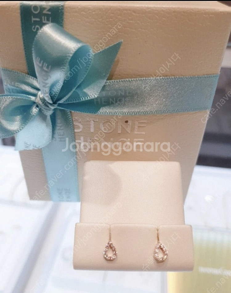 스톤헨지 정품 14k 귀걸이--0