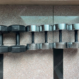 아령 덤벨 세트 일괄(7kg, 12kg, 15kg)