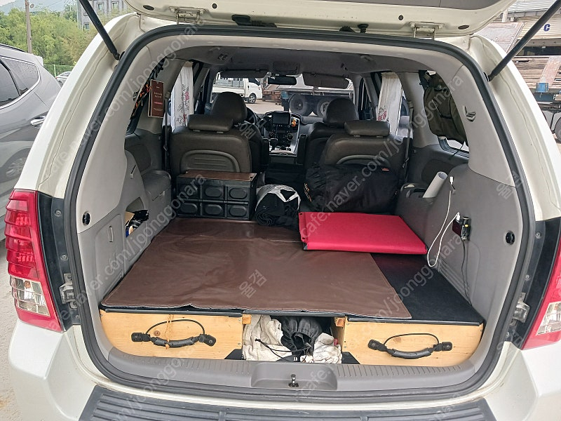 그랜드카니발 lpi 5인 이동형사무실 구변차량팝니다--3