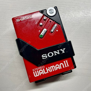 Sony 워크맨 WM-2 Red (정상작동품)