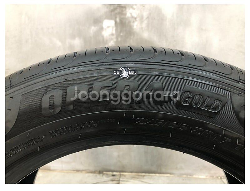 중고타이어 오페라 골드 225/55R17 그랜저IG 올...--2