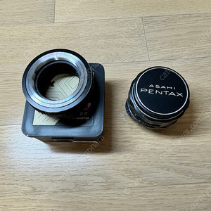 슈퍼타쿠마 50mm f1.4 + 소니어댑터