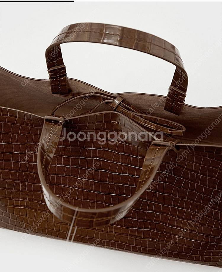 킨더살몬 밀라백 mila croco bag--3