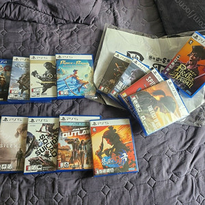 PS5 플스5 타이틀 판매 (용8외전, 세키로, 고오쓰, 라그나로크, 헬다2, 파판16, 레데리2 등등)
