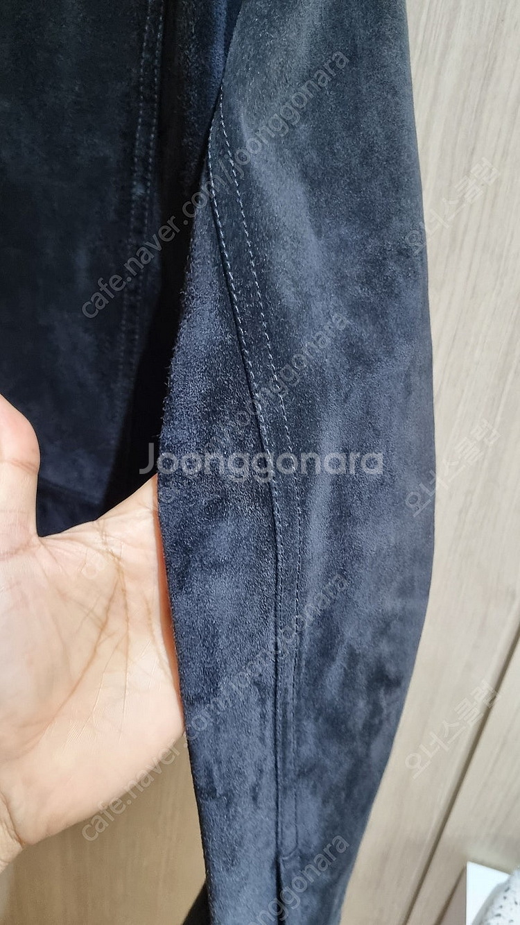 <톰포드 트러커> 톰포드 스웨이드 트러커 블랙--4