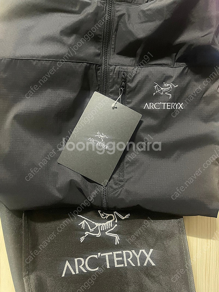 아크테릭스 스쿼미시 후디 블랙 xl--0