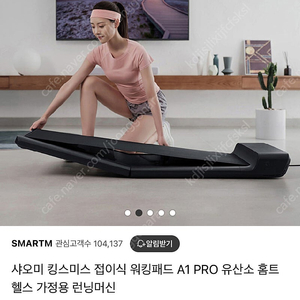 샤오미 킹스미스 접이식 워킹패드 WPA1F Pro / 런닝머신 홈트 헬스