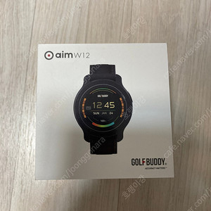 골프존데카 골프버디 aim W12 시계형 골프 거리측정기 gps 보이스캐디