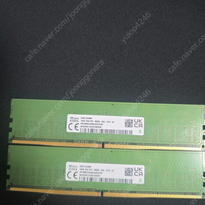 SK하이닉스 램 DDR5 5600 16GBx2 A다이 언락 판매합니다
