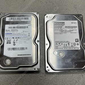 삼성 hd322hj / toshiba dt01aca050 hdd