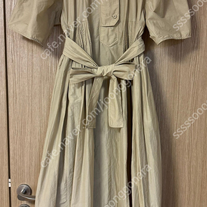 한섬 시스템 벨티드 원피스. 깨끗해요. 88(66)사이즈.
