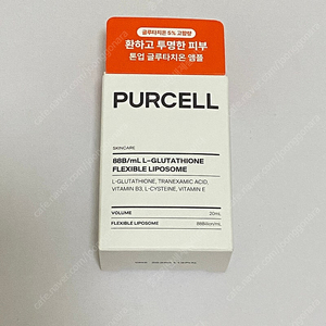 [미개봉 새상품] 퍼셀 글루타치온 880억/mL 리포좀 앰플 20ml