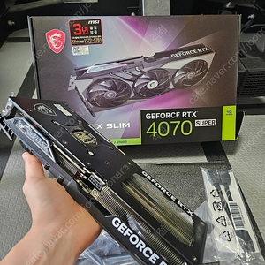 msi 4070 슈퍼 그래픽카드