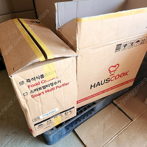 하우스쿡 한강라면 기계 조리기