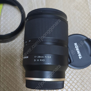 탐론 17-28 f2.8 소니 마운트 팝니다.