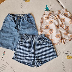 메르시유 바지3장 130사이즈