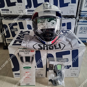 [미개봉] 쇼에이(SHOEI) HORNET ADV 호넷 ADV 소버린 TC-10(블루&레드) 오프로드 헬멧사이즈 L/XL 사이즈 판매