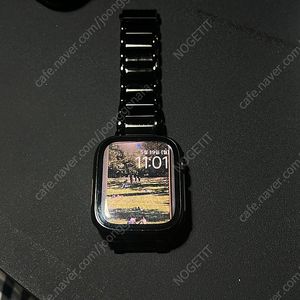 애플워치8 45mm 그래파이트 셀룰러 모델 S급