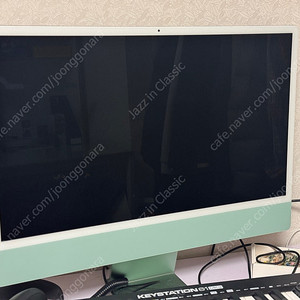 (개인) 애플 아이맥 M1 그린 16기가 고급형