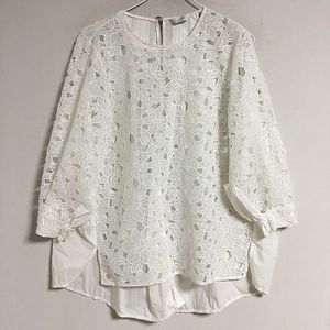 TIME 타임 레이스 진주 블라우스 55 / 랑방 마인 오브제 타임 럭키슈에뜨 산드로 마쥬 오르 시에 시스템 알로