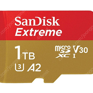샌디스크 microsd 1tb 홀로그램 스티커 구합니다