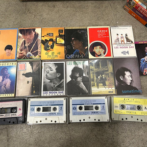 이문세 카세트 테이프 초판 전집 일괄 1집 2집 3집 4집 5집 6집 7집 8집 9집 10집 11집 골든베스트14 새벽별 등