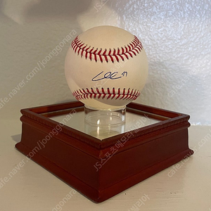 이정후 MLB 공인구 루키시즌 영어 사인볼 (MLB 인증)