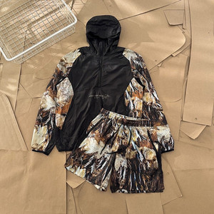 좌쓰 Nike x Drake Nocta NRG Running Jacket shorts 나이키 x 드레이크 녹타 NRG 러닝 자켓 쇼츠 반바지 바로크 브라운 세트