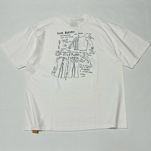 좌쓰 Gallery Dept. moody T-Shirt 갤러리 디파트먼트 무디 티셔츠 화이트